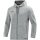 JAKO Kapuzenjacke Premium Basics (Double-Tech-Knit) hellgrau Herren