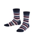 Falke Tagessocke Mixed Stripe marine/bunt Kinder - 1 Paar