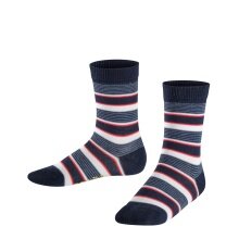 Falke Tagessocke Mixed Stripe marine/bunt Kinder - 1 Paar