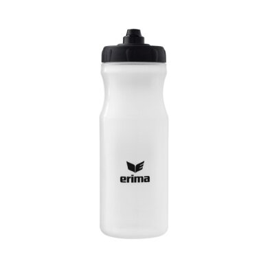 Erima Trinkflasche Eco 750ml transparent/schwarz