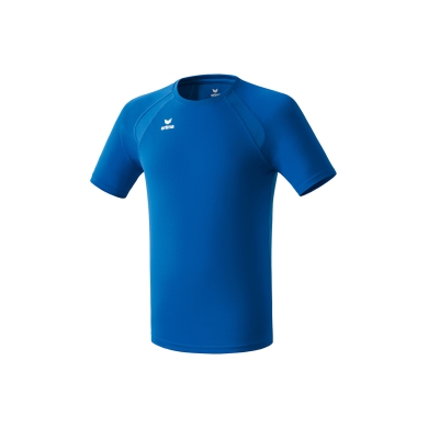 Erima Sport-Tshirt Basic Performance (100% Polyester, Mesh-Einsätze) blau Herren