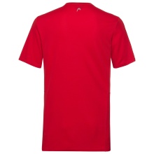 Head Tshirt Club Technical rot Herren