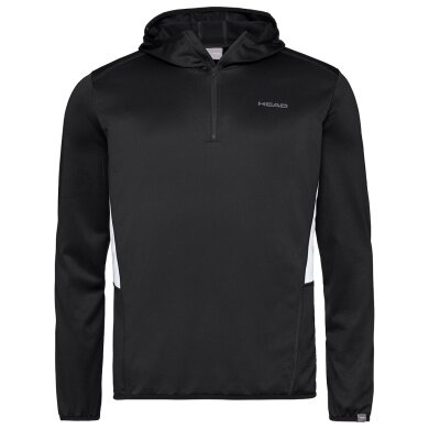 Head Hoodie mit Kapuze Club Technical Half-Zip schwarz Herren