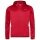 Head Hoodie mit Kapuze Club Technical Half-Zip rot Herren