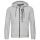 Head Hoodie mit Kapuze Club Fynn Fullzip hellgrau Herren