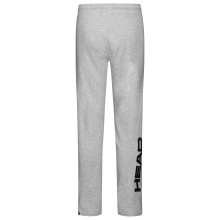 Head Tennishose Pant Club Byron lang hellgrau Herren