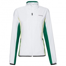 Head Tennisjacke Club weiss/grün Damen