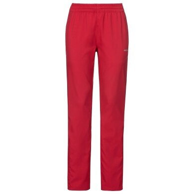 Head Tennishose Pant Club (UV-Schutz) lang rot Damen