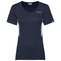 Head Tennis-Shirt Club Technical dunkelblau Damen