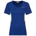 Head Tennis-Shirt Club Technical royalblau Damen