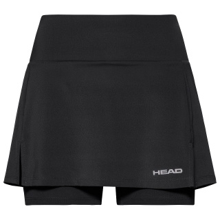 Head Tennisrock mit Innenhose Club Basic schwarz Damen