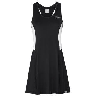 Head Tenniskleid Club mit integriertem BH schwarz Damen