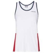 Head Tennis-Tank Club weiss/rot Damen