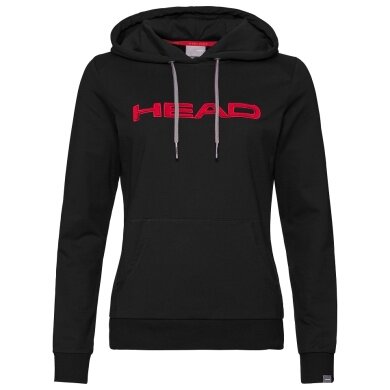 Head Kapuzenpullover Hoodie Club Rosie schwarz/rot Damen