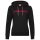 Head Kapuzenpullover Hoodie Club Rosie schwarz/rot Damen