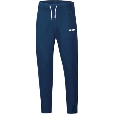 JAKO Freizeit-/Jogginghose Base (70% Baumwolle) lang marineblau Herren