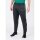 JAKO Trainingshose Pant Active (100% Polyester) lang anthrazitgrau/türkis Herren