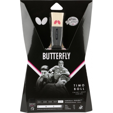 Butterfly Tischtennisschläger Timo Boll SG99 mit Wakaba Belags, Schwammstärke 1,8mm - 1 Schläger