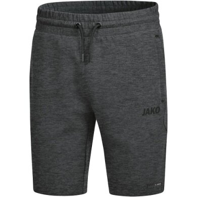 JAKO Sporthose Short Premium Basics (Double-Tech-Knit) kurz anthrazitgrau Herren