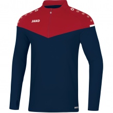 JAKO Sport-Langarmshirt Champ 2.0 (100% Polyester) marineblau/rot Kinder