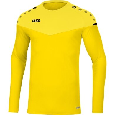 JAKO Sport-Langarmshirt Sweat Champ 2.0 (100% Polyester) gelb Kinder