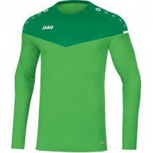 JAKO Sport-Langarmshirt Sweat Champ 2.0 (100% Polyester) grün Kinder