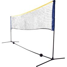 Schildkröt Netz Federball (höhenverstelbar bis 1,55m) - Breite 3 Meter