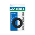 Yonex Overgrip Ultra Thin Grap 0.4mm (glatt/direktes Griffgefühl) schwarz 3er