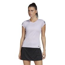 adidas Tennis-Shirt Club 3 Stripes flieder Damen