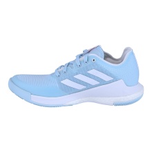 adidas Hallen-Indoorschuhe CrazyFlight hellblau/weiss Damen