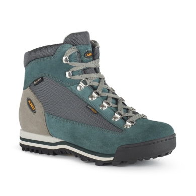 AKU Wander-Trekkingschuhe Ultra Light Micro GTX (wasserdicht) blaugrün Damen