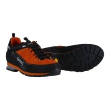 AKU Wanderschuhe Link GTX (Trekking, wasserdicht) 2024 orange/schwarz Herren