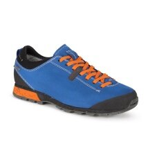 AKU Alltag-Travelschuhe Bellamont III V-Lite Low GTX (wasserdicht) blau/orange Herren