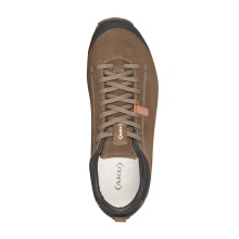 AKU Alltag-Travelschuhe Bellamont III Suede Low GTX (wasserdicht) braun/türkisblau Herren