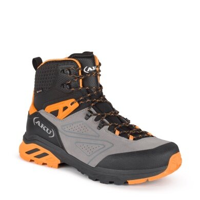 AKU Wanderschuhe Reactive GTX (Trekking, wasserdicht, für Tagestouren) 2024 schwarz/orange Herren