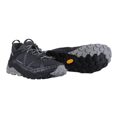 AKU Wanderschuhe Flyrock GTX (wasserdicht) 2024 schwarz/silber Herren