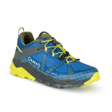 AKU Wanderschuhe Flyrock GTX (wasserdicht) blau/lime Herren