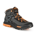 AKU Wanderschuhe Rocket Mid GTX (Fast-Hiking, wasserdicht) schwarz/orange Herren