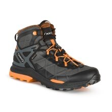 AKU Wanderschuhe Rocket Mid GTX (Fast-Hiking, wasserdicht) schwarz/orange Herren