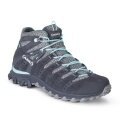 AKU Wanderschuhe Alterra Lite Mid GTX (Trekking, wasserdicht) anthrazitgrau/blau Damen