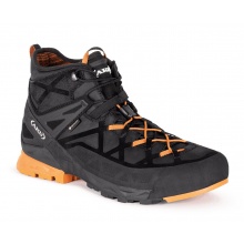 AKU Wanderschuhe Rock DFS Mid GTX (Zustieg, wasserdicht) schwarz/orange Herren