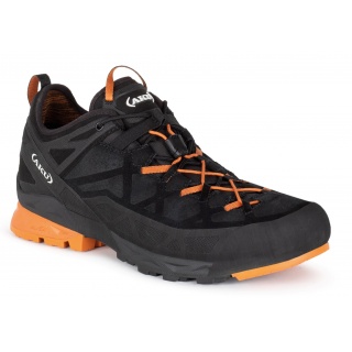 AKU Wanderschuhe Rock DFS (Zustieg) schwarz/orange Herren