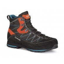 AKU Wanderschuhe Trekker Lite III GTX (Tagestouren, robust, leicht, Komfort) dunkelgrau/orange Herren