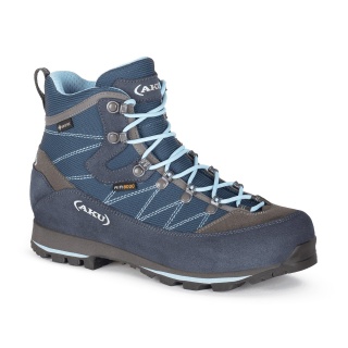 AKU Wanderschuhe Trekker Lite III GTX (Tagestouren, wasserdicht) denimblau Damen