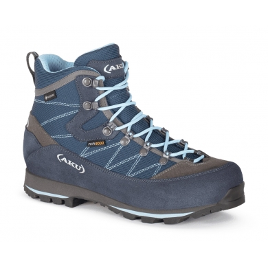 AKU Wanderschuhe Trekker Lite III GTX (Tagestouren, wasserdicht) denimblau Damen