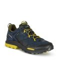 AKU Wanderschuhe Rocket DFS GTX (Fast-Hiking, wasserdicht) blau/gelb Herren