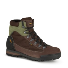 AKU Wanderschuhe Slope Original GTX (Trekking, wasserdicht, Made in Italy) braun/dunkelgrün Herren