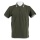 Alpha Industries Polo Twin Stripe II (Baumwolle) olive Herren