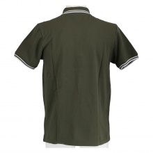 Alpha Industries Polo Twin Stripe II (Baumwolle) olive Herren