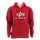 Alpha Industries Kapuzenpullover (Hoodie) Basic Logo weinrot Herren